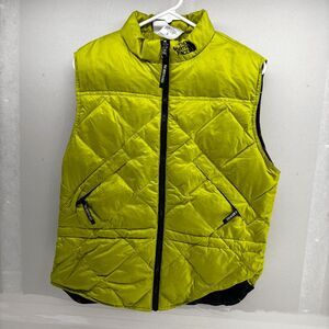 The North Face Lime Green Quilted Vest